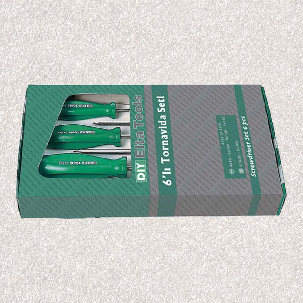 Elta Tornavida Seti Opak 6 Parça