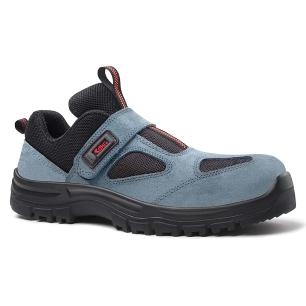 Dekor Süet İş Ayakkabısı Çelik Burunlu S1 44 No