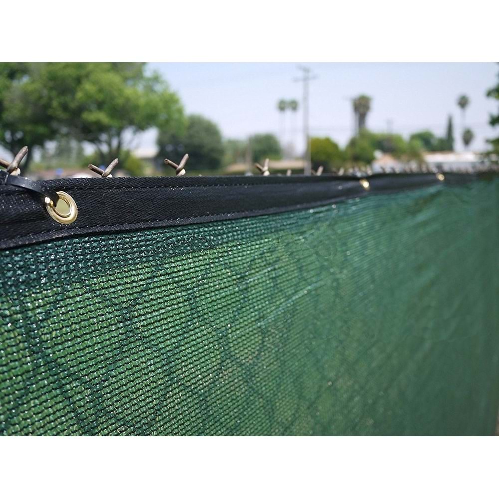 Vg Ebatlı 95 Gölgelik Bahçe Çit Filesi 1.5x6 mt