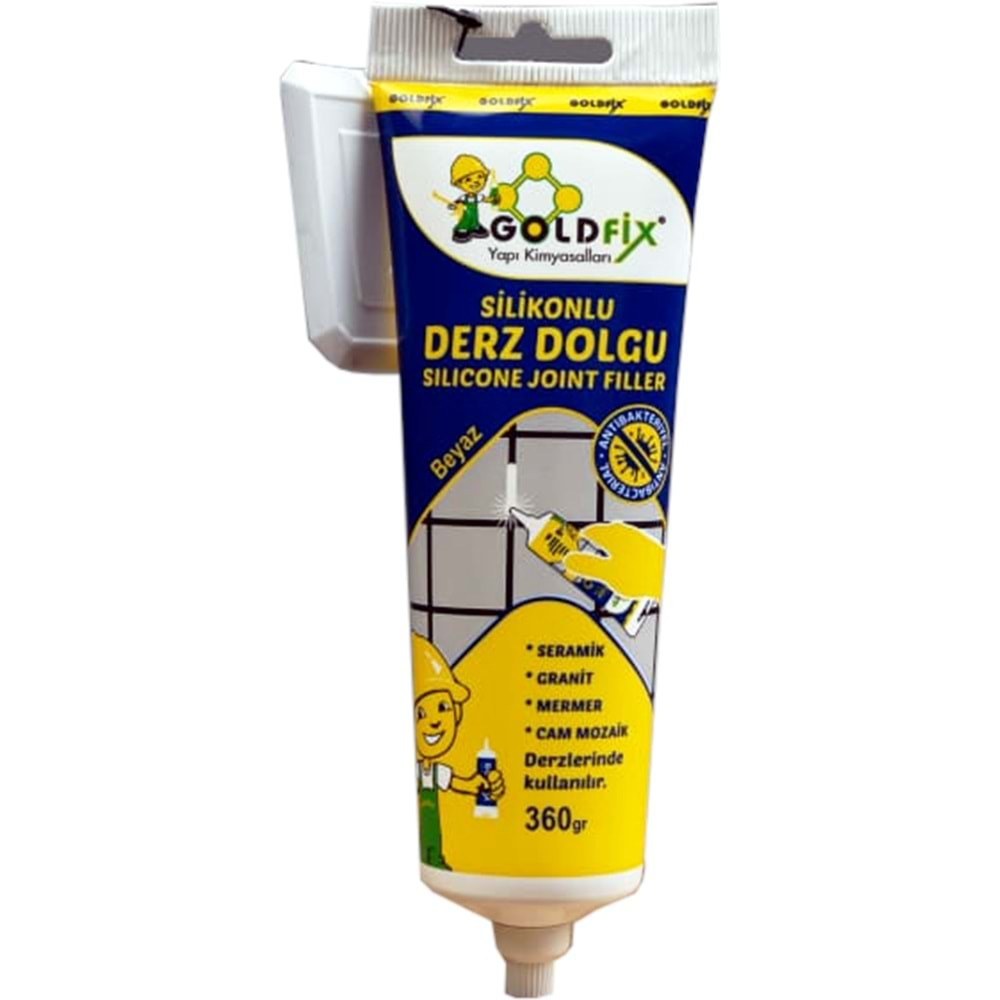 Goldfix Silikonlu Derzmatik Beyaz 360 Gram