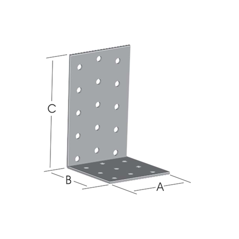 Asimetrik Köşebent 60x60x140