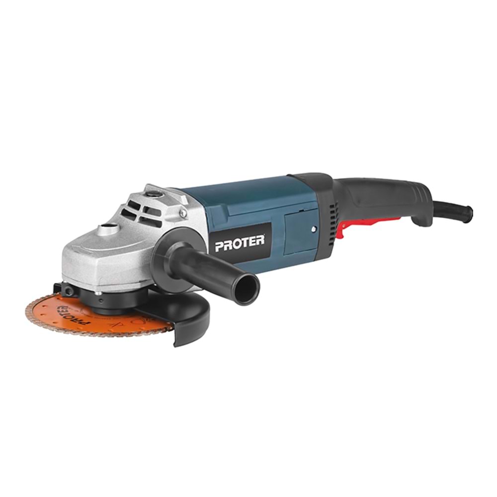 Proter Büyük Avuç Taşlama Makinesi 180mm 2400W