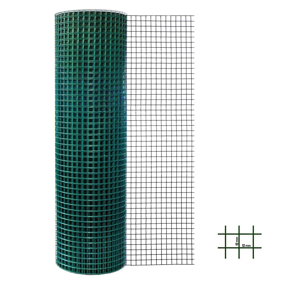 Vg Puntalı Tel Pvc Kaplı Tel 12x12mm 120 cm 25mt