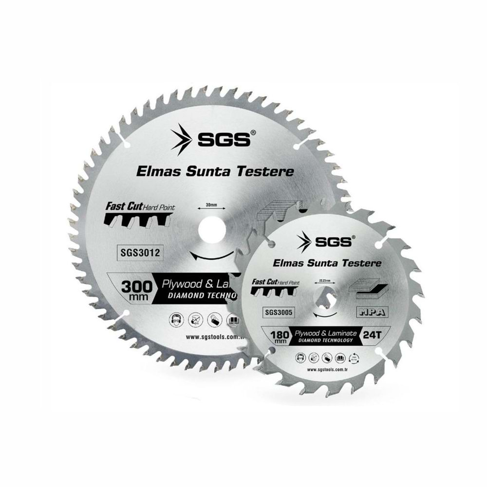 SGS Elmas Sunta Kesme Testere 115mm x 36T x 22.23mm