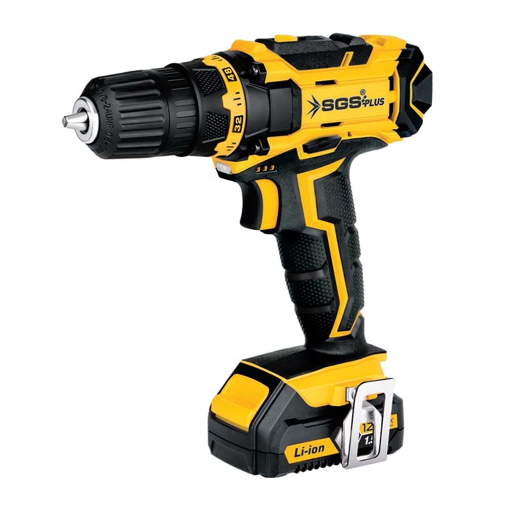 SGS Şarjlı Akülü Vidalama 12V Li-ion 1.5Ah 30Nm