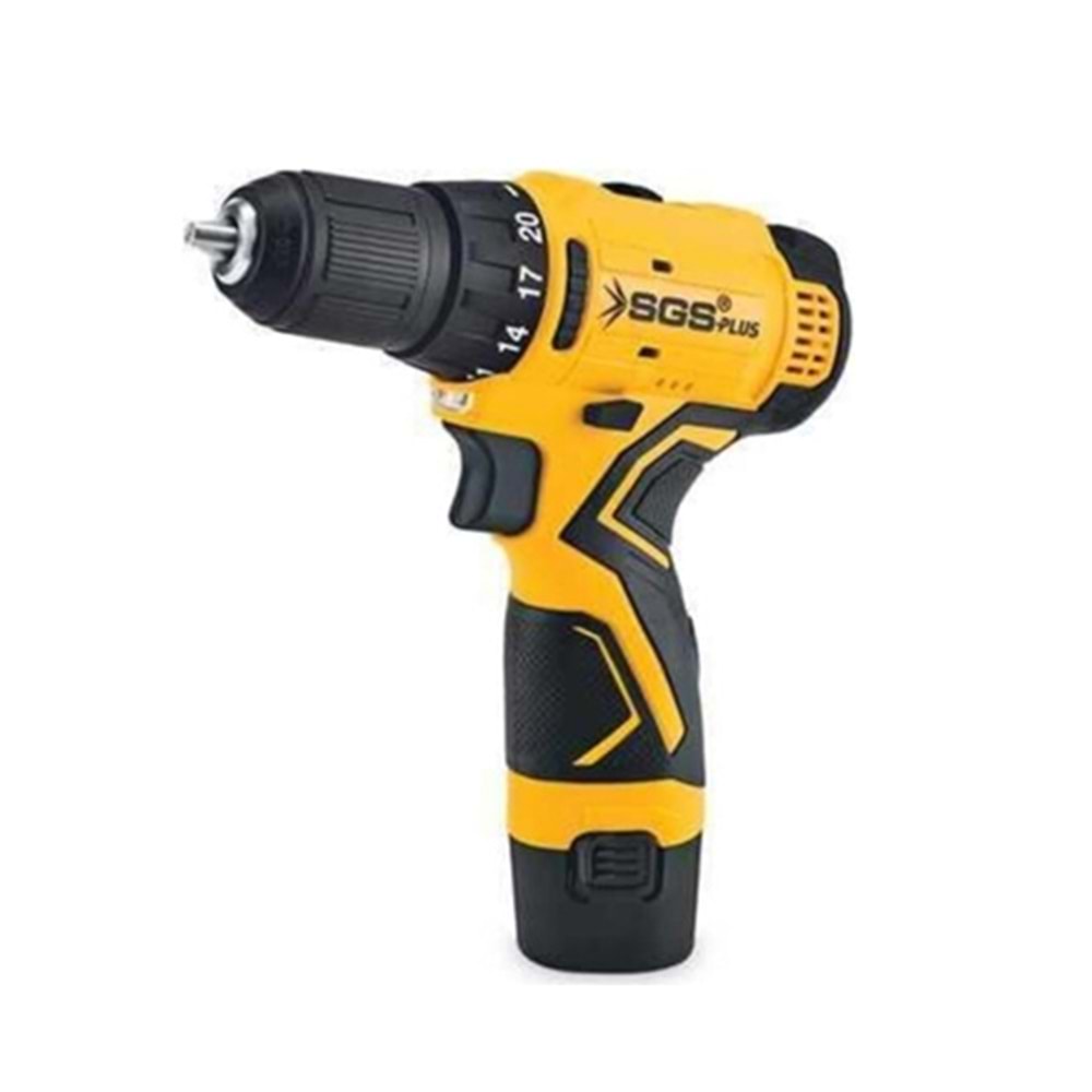 SGS Şarjlı Akülü Vidalama 12V Li-ion 1.5Ah 26Nm