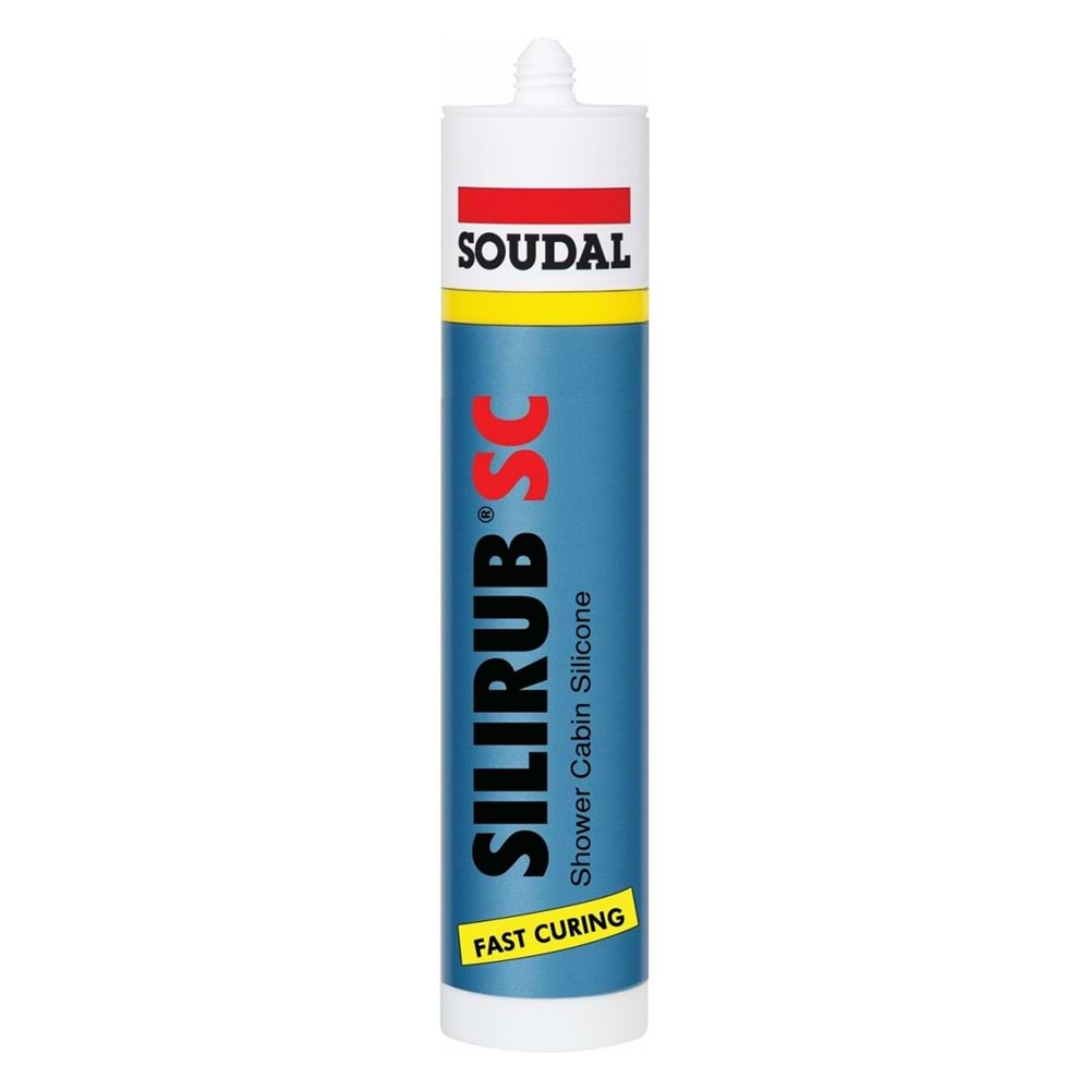 Soudal Duşakabin Silikonu Şeffaf 310 ml