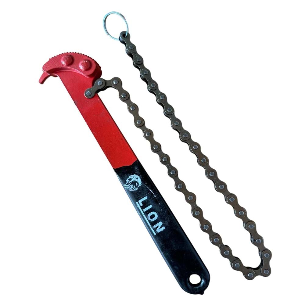 Aslan Zincirli Yağ Filtre Sökme Anahtarı 12