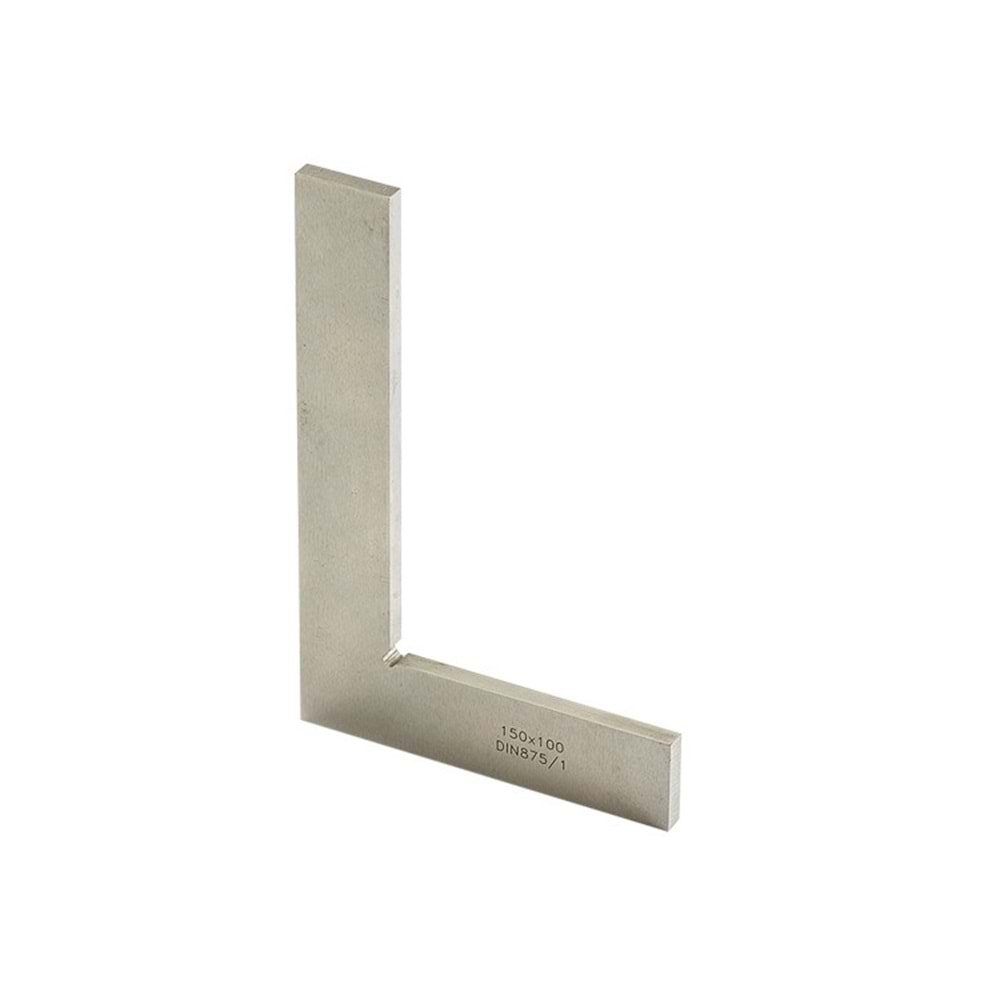 Hırsan Şapkasız Gönye DIN 875/1 - 70x100mm