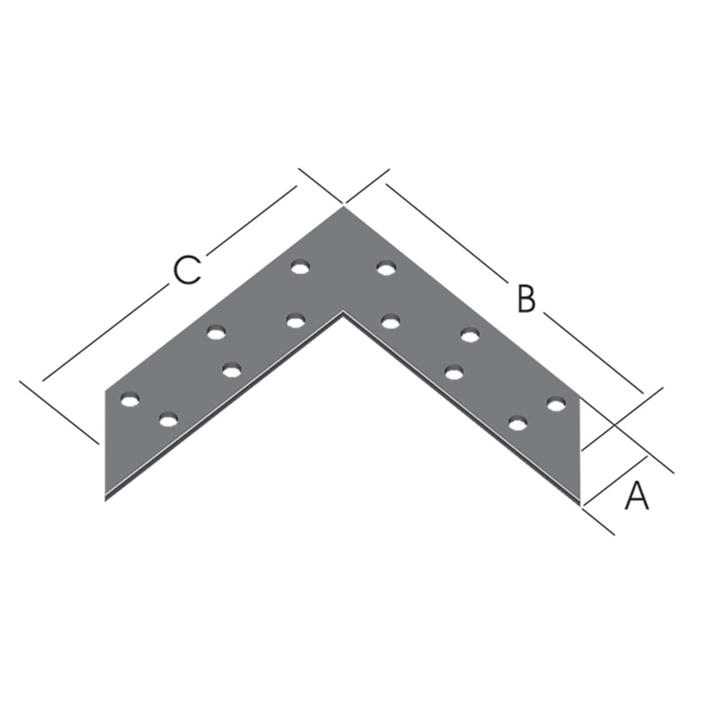 Hırsan Sac Gönye 30x100x100