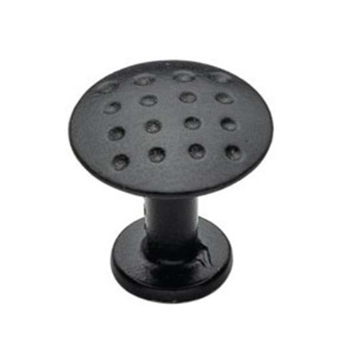 Özsan Noktalı Dolap Çekmece Düğmesi Kulp Siyah