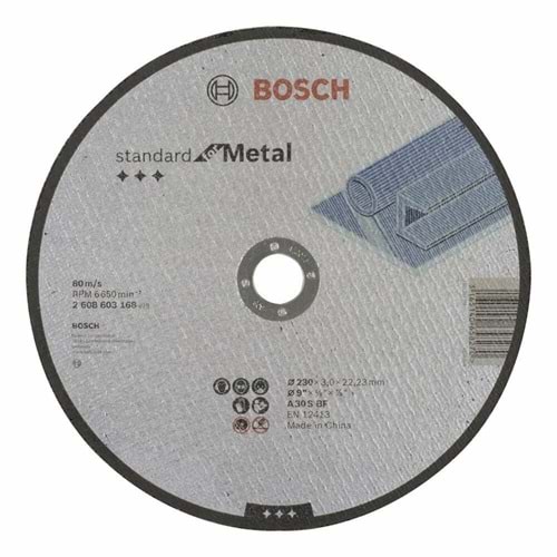 Bosch Standart Metal Kesici Taş 230x3,0x22.23