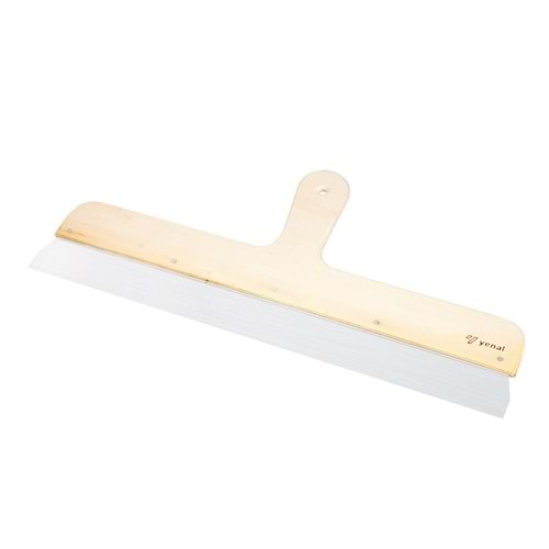 Yenal Eğri Saplı Spatula Ahşap Saplı 20cm