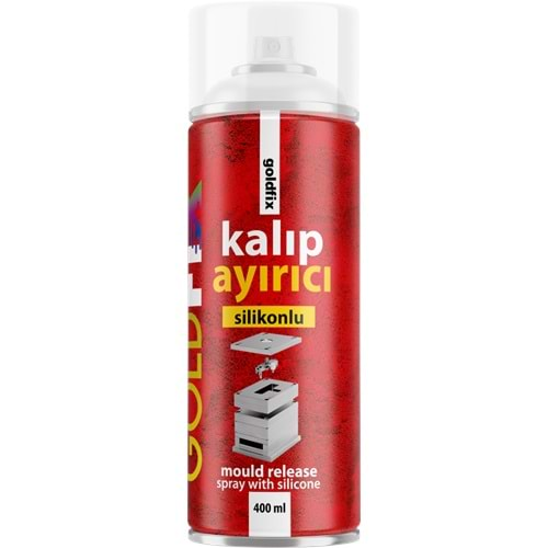 Goldfix Silikonlu Kalıp Ayırıcı Sprey 400 ml