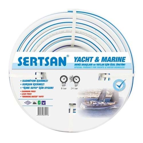 Sertsan Ultra Yat Marine Hortumu 1/2 INC - 20 mt