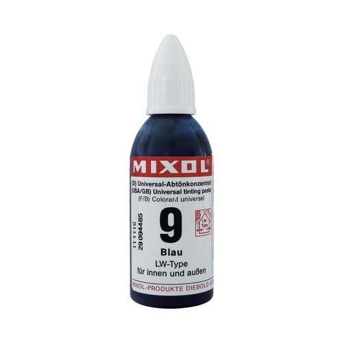 Mixol Renk Tüpü Mavi No:9 - 20ml