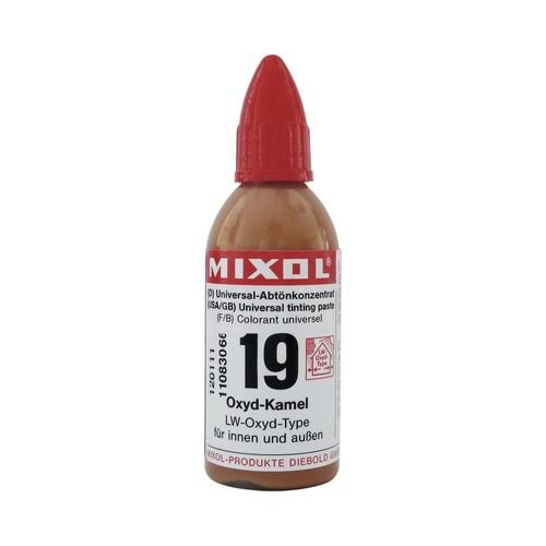 Mixol Renk Tüpü Deve Tüyü No:19 - 20ml