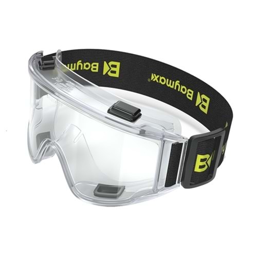 Baymax S-550 Grand Koruyucu Gözlük Çapak Gözlüğü Şeffaf