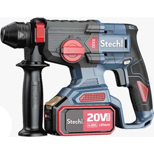 Stechend Akülü Şarjlı Kırıcı Delici 2,5 Jul SX54-2x4.0 Ah