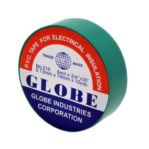 Globe Elektrikçi Bandı İzole Bant Yeşil