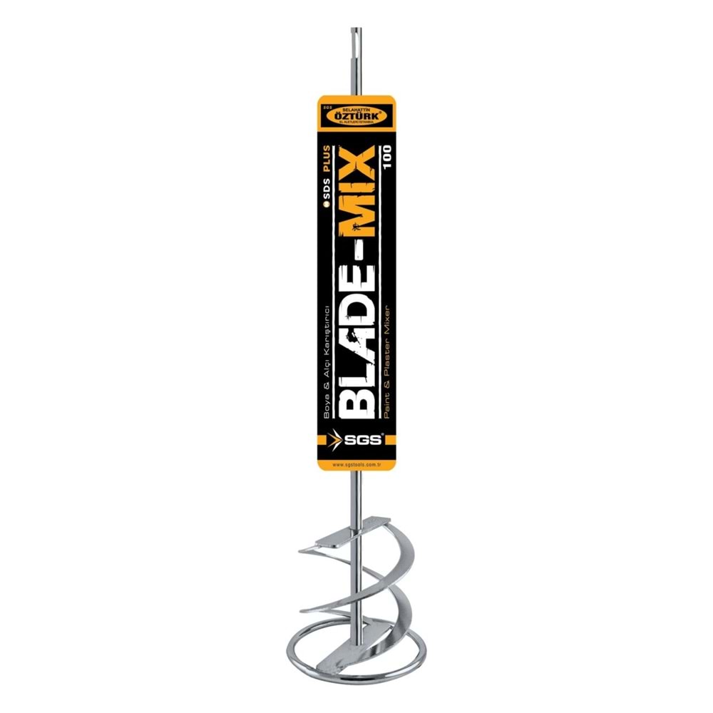 SGS SDS Blade Mix Boya Alçı Karıştırıcı 100mm